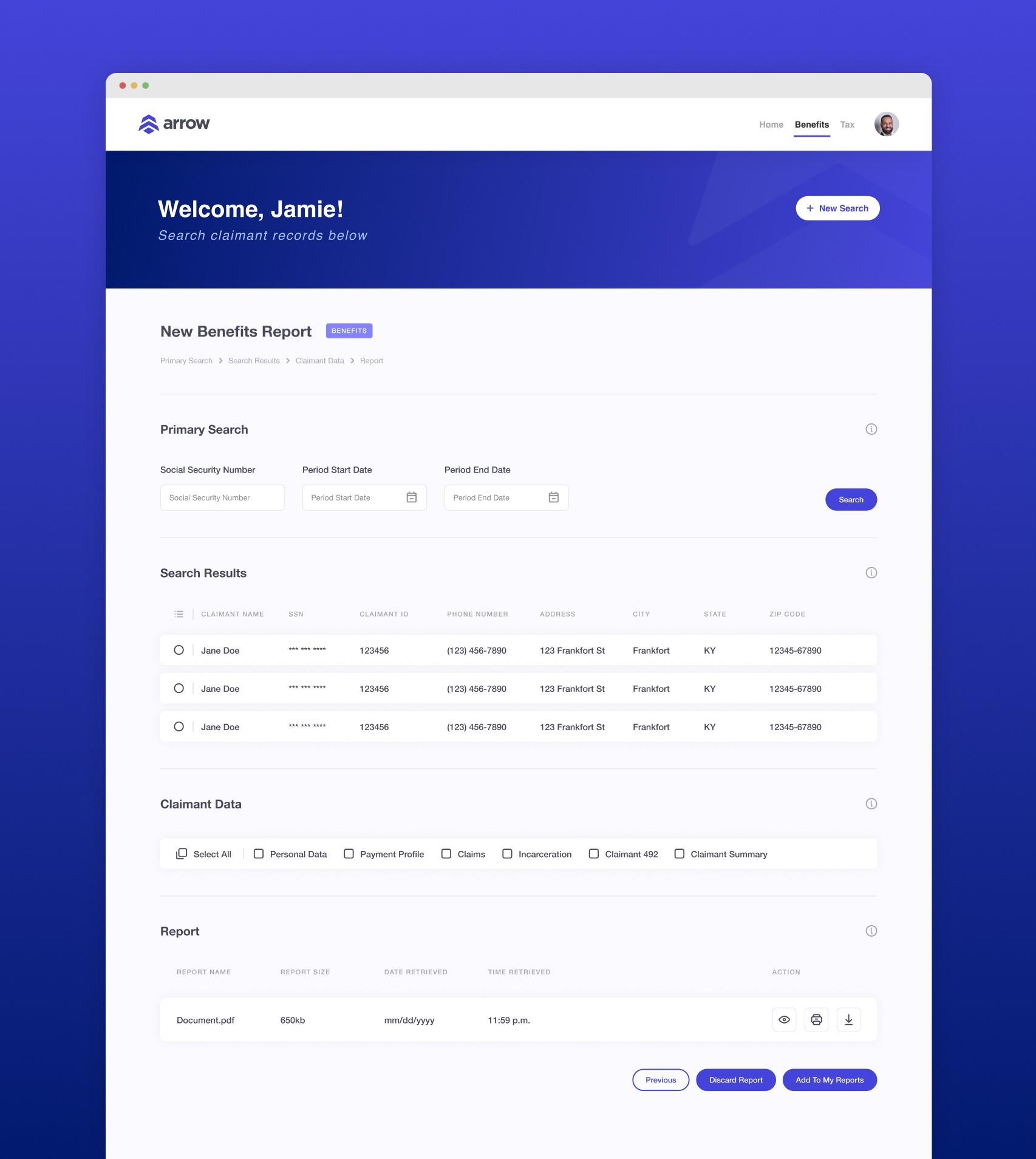 Arrow Final Design Benefits